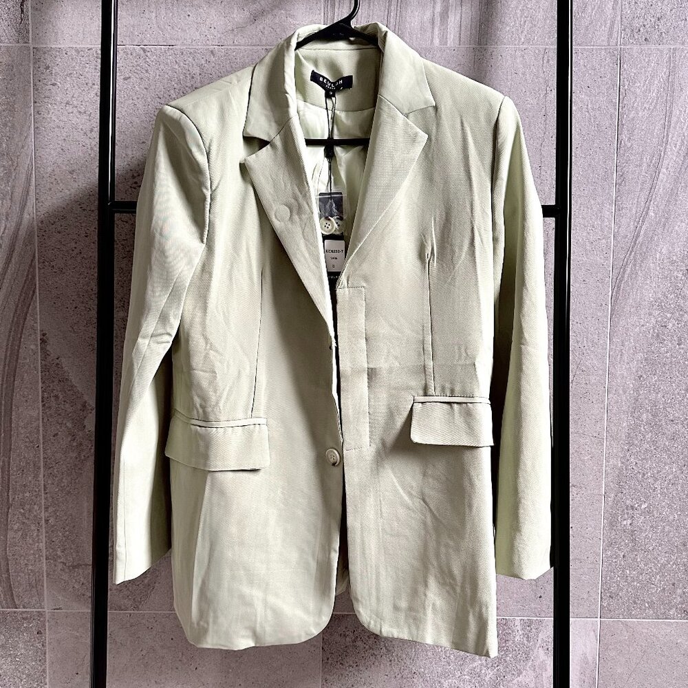 Beulah Oversized Wool-Blend Suit Jacket